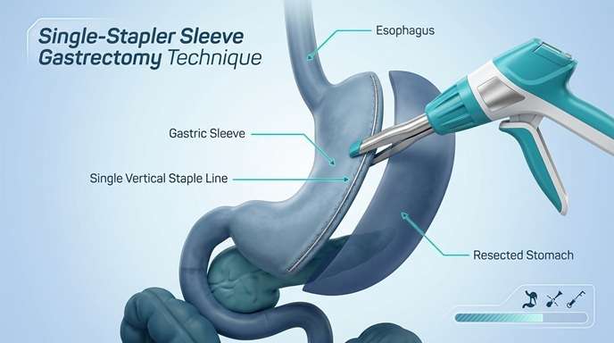 How do single stapler devices improve