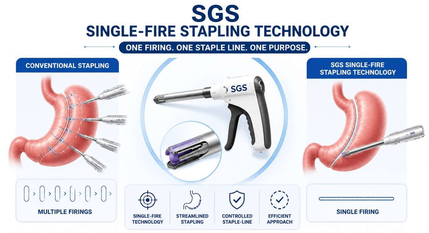 What Is SGS Single Fire Stapling Technology in Dubai 100kb